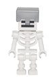 Skeleton - Flat Silver Helmet - min032