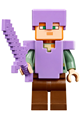 Alex wearing medium lavender helmet and armor - min055