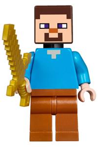 Steve Minifigure - Steve has dark orange legs - min056