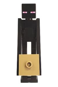 Enderman Minifigure - Enderman with dark tan and tan box - min066