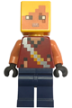 Hero with dark red torso and dark blue legs - min190