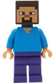 Steve in nougat color with dark purple legs - min199