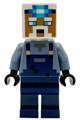 Miner wearing dark blue overalls - min219