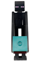 Enderman with a dark red block and dark turquoise top - min227