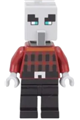Illager (Pillager) with narrow eyes and a dark bluish gray neck bracket - min229