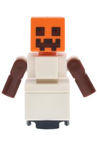 Snow Golem Minifigure - Snow Golem with bar holder arms - min235