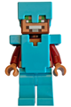 Hero with medium azure legs wearing a helmet and armor - min255