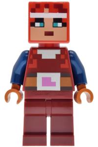 Valorie Minifigure - Valorie wearing a dark red outfit - min275