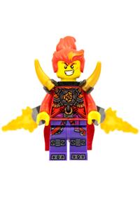 Red Son Minifigure - Red Son with a jet pack - mk057