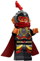 Evil Macaque - Black and Red Armor, Dark Red Cape, Cat Tail - mk090