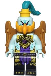 The Golden-Winged Eagle Minifigure - The Golden-Winged Eagle -with Pearl Gold Wings - mk117