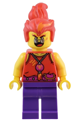 Red Son wearing a red tank top - mk136