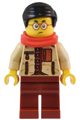 Mr. Tang wearing a tan jacket - mk146