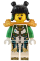 Mei in a dragon armor suit and pearl gold dragon head shoulder pads - mk153