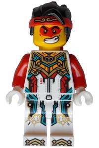 Monkie Kid Minifigure - Monkie Kid with Mech Armor - mk166