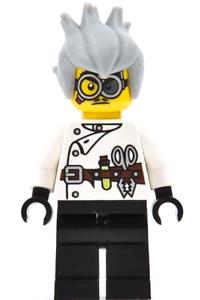 Crazy Scientist Minifigure - mof016