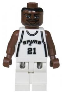 Tim Duncan Minifigure - NBA Tim Duncan, San Antonio Spurs #21 - nba004