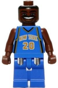 Allan Houston Minifigure - NBA Allan Houston, New York Knicks #20 - nba014