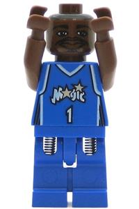Tracy McGrady Minifigure - NBA Tracy McGrady, Orlando Magic #1 - nba015