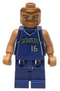 Predrag Stojakovic Minifigure - NBA Predrag Stojakovic, Sacramento Kings #16 - nba020
