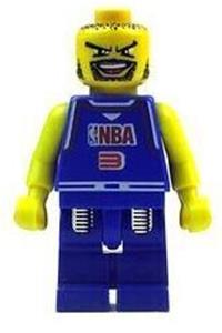 NBA player, Number 3 with Non-Spring Legs nba027a