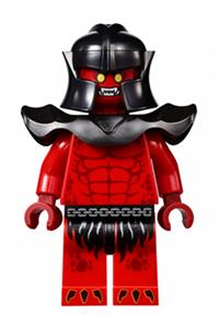 Crust Smasher Minifigure - Crust Smasher with Armor - nex012