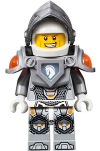 Lance with Flat Silver Visor and Armor, Jet Pack nex028
