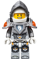Lance with Flat Silver Visor and Armor, Jet Pack - nex028
