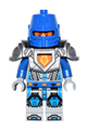Nexo Knight Soldier - Flat Silver Armor, Blue Helmet with Eye Slit - nex040