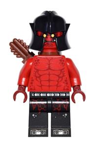 Crust Smasher Minifigure - Crust Smasher with a quiver - nex042