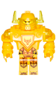 Axl with a trans-yellow visor and bright light orange torso - nex053