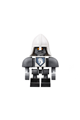 Lance Bot with Dark Bluish Gray Shoulders, White Helmet and Harpoon Holder - nex091