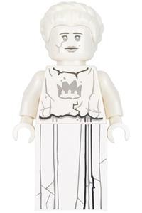White Stone Statue Minifigure - nex121