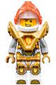 Lance with Trans-Neon Orange Visor, Pearl Gold Armor - nex141