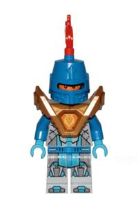Nexo Knight Soldier Minifigure - Nexo Knight Soldier with pearl gold armor - nex148