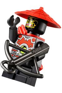 Scout Minifigure - Scout with yellow face markings - njo072