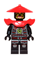 Swordsman with yellow face markings - njo081