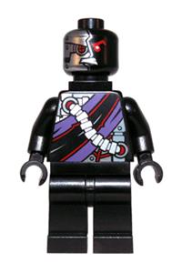 Nindroid Drone Minifigure - Nindroid Drone with a neck bracket - njo084