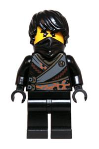 Cole Minifigure - Cole in Techno Robe from Rebooted theme - njo090