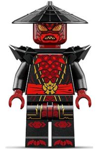 Drix Minifigure - Drix with black shoulder armor - njo0964