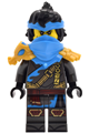 Nya from Dragons Rising wearing a tunic with strap and charm, along with dragon shoulder armor - njo0969