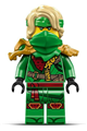 Lloyd from Dragons Rising wearing a tunic with strap and charm, and dragon shoulder armor - njo0974