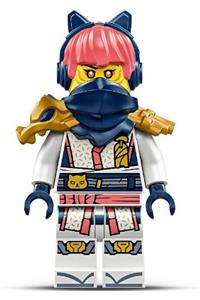 Sora Minifigure - Sora wearing dragon shoulder armor - njo0975