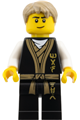 Young Wu wearing a black master tunic - njo0999