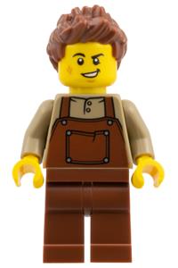 Chuck the Carpenter Minifigure - njo1014