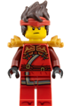 Kai ZX Legacy Update minifigure with hair accessory - njo1015