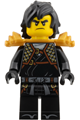 Cole ZX Legacy Update minifigure with hair - njo1027