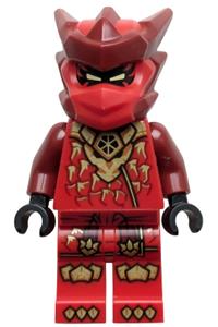 Kai Dragons Rising Minifigure - Kai - Dragons Rising, Tunic with Dragon Head, Helmet - njo1040