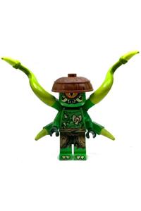 Mutation Monster Minifigure - Mutation Monster with appendages - njo1044