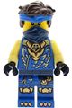 Jay from Dragons Rising wearing a tunic with a dragon head and hair - njo1049